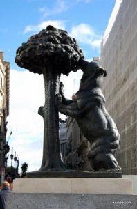 著名的马德里的代表雕塑